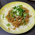 ★たーこ★'s cooksnap of when they made 大豆のお肉の肉みそスパゲティ.