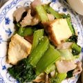 しずにぃ's cooksnap of when they made ☼◎厚揚げと豚こまと小松菜の味噌炒め.