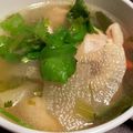 あゆ李's cooksnap of when they made 大根と鶏肉の香菜(パクチー)スープ.