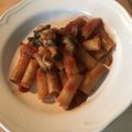 Yokchina's cooksnap of when they made なすとトマトのシシリア風スパゲッティ.