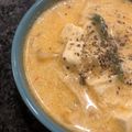 Qookoocoo's cooksnap of when they made たっぷりもやしで☆豆乳坦々スープ.