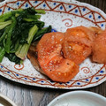 ごんべい君's cooksnap of when they made ぶりの和風ステーキトマトソテー添え.