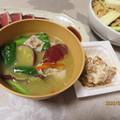 よちりん's cooksnap of when they made 小松菜とサツマイモの豚汁★栄養満点♪.