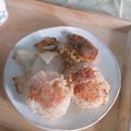 ロイヤルミルク♪'s cooksnap of when they made フライパンで 簡単 焼きおにぎり.