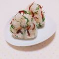 まあまま☆0403's cooksnap of when they made いかなごのくぎ煮とチーズのおにぎり♪.