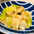 わか★'s cooksnap of when they made 旨味たっぷり♬あさりとキャベツの酒蒸し.
