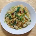 ＊きしろ＊'s cooksnap of when they made しらすと九条ネギの和風ペペロンチーノ.