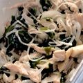 1035's cooksnap of when they made ❦鶏ささみとわかめのナンプラー和え❦.