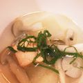 なーなちゃん's cooksnap of when they made 塩じゃけと大根のスープ.