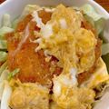 カメ姫☆'s cooksnap of when they made 丼物やお弁当に♪手早く出来るコロッケ煮。.