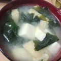 ariyuch's cooksnap of when they made 昆布と鰹節だしの味噌汁◎.