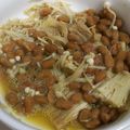 ユーロン's cooksnap of when they made えのき納豆.