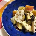 ☆しずくック8☆'s cooksnap of when they made さつま芋のデリ風マスタードサラダ.