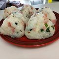 まんまるポッケ's cooksnap of when they made ベーコン大葉チーズおにぎり.