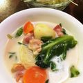 クックYP5QLM☆'s cooksnap of when they made ベジ＆ベーコンのあったかミルクスープ.