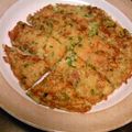 まやっきー！'s cooksnap of when they made ☆もっちもち♪ジャガイモ入りねぎ焼き☆.
