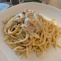 けぃおぅりぃ's cooksnap of when they made 簡単うまうま♡チーズクリームパスタ.