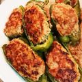 ☆☆as☆☆'s cooksnap of when they made ハンバーグ　簡単ピーマンの肉詰め.