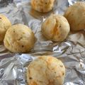 3児の管理栄養士ママ's cooksnap of when they made じゃがいもと米粉のポンデケージョ.