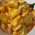 ☆あせび☆'s cooksnap of when they made 麻婆豆腐風～豆腐と青梗菜の中華炒め.