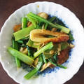 amjkao's cooksnap of when they made 小松菜とちくわのカレー風味炒め.