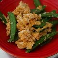 つかちゃんのハニー's cooksnap of when they made スナップえんどうの玉子炒め.