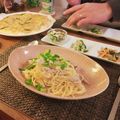 もも・L・'s cooksnap of when they made 豚×ネギ塩レモンの簡単パスタ.