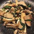 りくやんママ's cooksnap of when they made 超簡単☆豚肉・エリンギ・にらのオイマヨ☆.