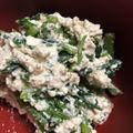 はちみつココア's cooksnap of when they made 春菊とカニカマの白和え☆.