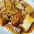 シマリスかあさん's cooksnap of when they made ■10分で！厚揚げと鶏肉の豆板醤煮込み■.