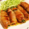 きょんぴぃ☆'s cooksnap of when they made 豚肉の野菜巻き 照り焼きソース.