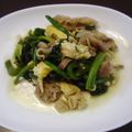 いかりくん's cooksnap of when they made 豚バラ肉とほうれん草の炒め物.