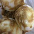 ma___111's cooksnap of when they made 【杜氏流】味付け卵☆酒粕醤油で味付け玉子.