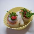 のぞみ～ひん's cooksnap of when they made お弁当に★おつまみに★ちくわ梅しそ巻き.