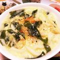 〇ふわり〇's cooksnap of when they made かきたまわかめうどん.