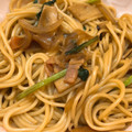たまにゃん321's cooksnap of when they made きのことベーコンの和風パスタ.