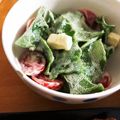 まうぴぃ's cooksnap of when they made アイスプラントとクリームチーズのサラダ.