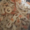re_ni's cooksnap of when they made 薄味蓮根キンピラ.