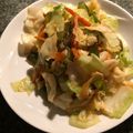 栗丸うさぎ's cooksnap of when they made キャベツと人参とベーコンの野菜炒め.