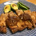 ひろと＾＿＾ママ's cooksnap of when they made トンカツ肉の味噌漬け焼き。.