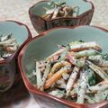 xxこのみxx's cooksnap of when they made 味噌★ゴマ★マヨ　DE　ごぼうサラダ.