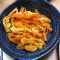 手抜きクック's cooksnap of when they made にんじんの卵炒め　味噌風味.
