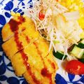 えこ★えこ's cooksnap of when they made ささみチーズカツ.