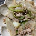 clover♡3's cooksnap of when they made 5分で出来る!!うど味噌炒め♪.