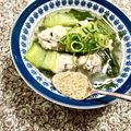 ふたごゆき's cooksnap of when they made ひじき入り鶏団子のお汁.