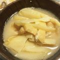 YUKIKI☆'s cooksnap of when they made ♡春の定番♡たけのこの胡麻味噌汁.