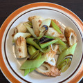 かずちり's cooksnap of when they made ネギとちくわのゴマ油炒め.
