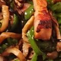 れそそ's cooksnap of when they made ピーマン、しめじ、ベーコンの塩昆布炒め.