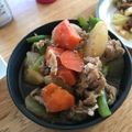 たけちゃん1220's cooksnap of when they made 【活力鍋】豚こま大根人参煮物.