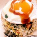 ま～りぃ's cooksnap of when they made 韓国のりで激うま～♪簡単チャーハン.